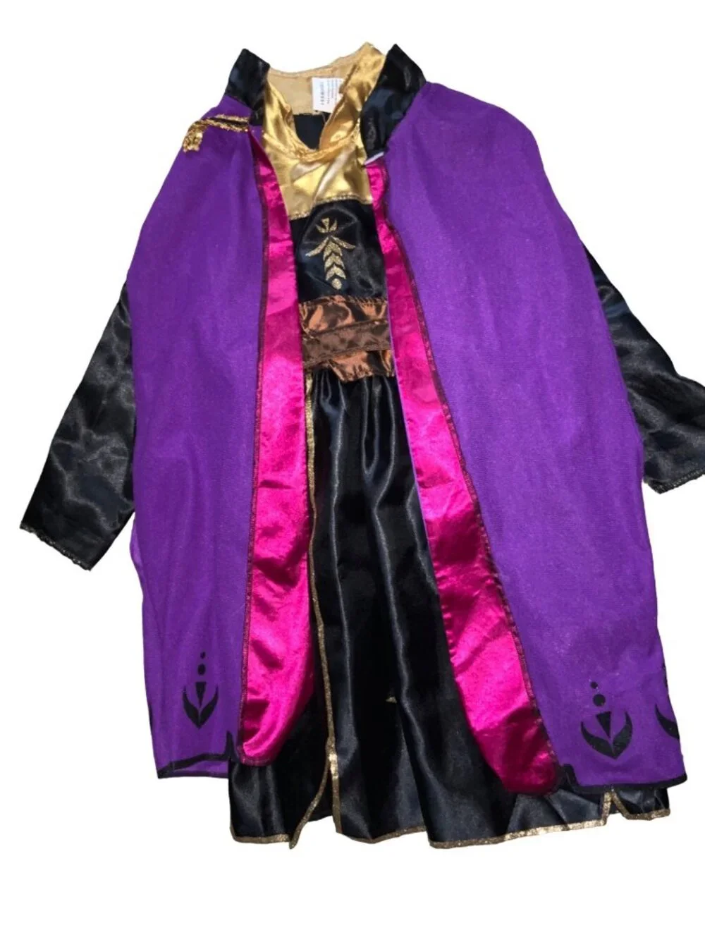 Disney Frozen Anna Travel Dress Girls Costume , Role Play Dress-Up 4-6X